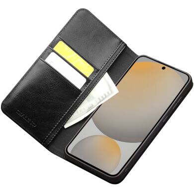 Кожаный чехол QIALINO Classic Case для Samsung Galaxy S25 FE (S731) - Black