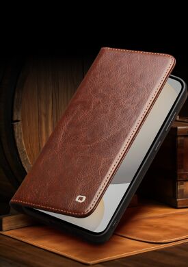 Кожаный чехол QIALINO Classic Case для Samsung Galaxy S25 FE (S731) - Black