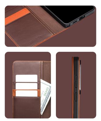 Шкіряний чохол QIALINO Wallet Case для Samsung Galaxy S26 Ultra - Black
