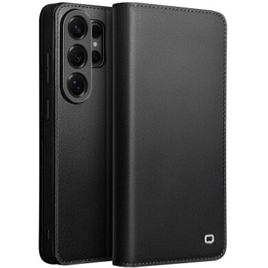 Шкіряний чохол QIALINO Wallet Case для Samsung Galaxy S26 Ultra - Black