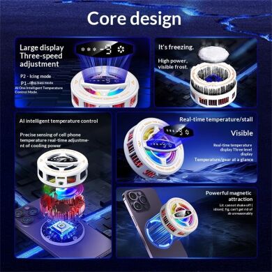 Кулер-вентилятор для смартфона Reframe K26 Magnetic Cooling - Black