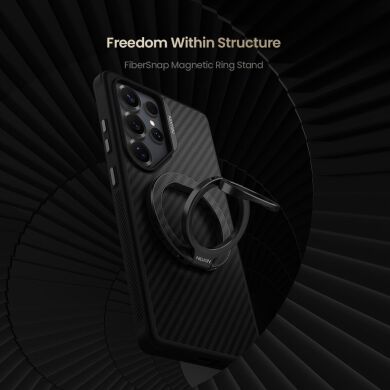 Магнітне кільце-тримач NILLKIN FiberSnap Magnetic Ring Stand - Black