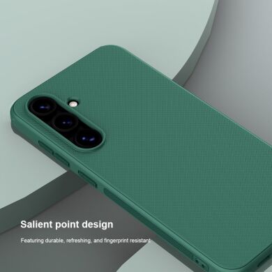 Пластиковий чохол NILLKIN Frosted Shield Pro Magnetic для Samsung Galaxy S24 FE (S721) - Green