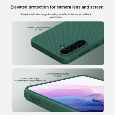 Пластиковий чохол NILLKIN Frosted Shield Pro Magnetic для Samsung Galaxy S24 FE (S721) - Green