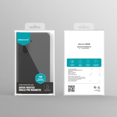 Пластиковий чохол NILLKIN Frosted Shield Pro Magnetic для Samsung Galaxy S24 FE (S721) - Green