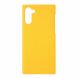 Пластиковый чехол Deexe Hard Shell для Samsung Galaxy Note 10 (N970) - Yellow. Фото 1 из 3