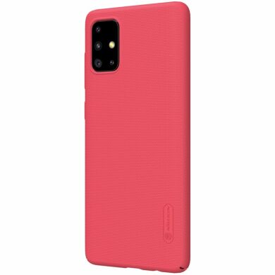 Пластиковий чохол NILLKIN Frosted Shield для Samsung Galaxy A71 (A715) - Red