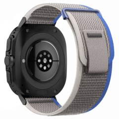 Ремешок Deexe Fastener Strap для Samsung Galaxy Watch Ultra (47mm) - Blue / Grey