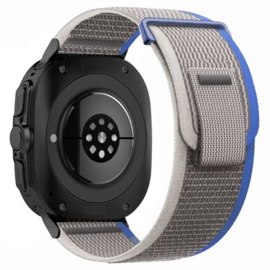 Ремінець Deexe Fastener Strap для Samsung Galaxy Watch Ultra (47mm) - Blue / Grey