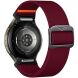 Ремешок Deexe Orbit Flex для Samsung Galaxy Watch 4 / 5 / 6 / 7 / FE (40mm) - Wine Red. Фото 1 из 5