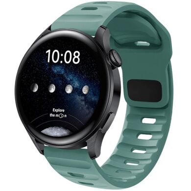 Ремешок Deexe Sport Band для часов с шириной крепления 20 мм - Green