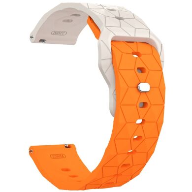Ремешок Reframe Hexa Grip для часов с шириной крепления 22 мм - Starlight / Orange