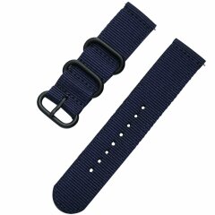 Ремінець UniCase Nylon для годинників з шириною кріплення 22мм - Blue