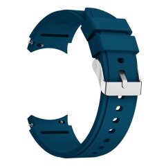 Ремешок UniCase Silicone Band для Samsung Galaxy Watch 4 Classic (46mm) / Watch 4 Classic (42mm) / Watch 4 (40mm) / Watch 4 (44mm) - Dark Blue