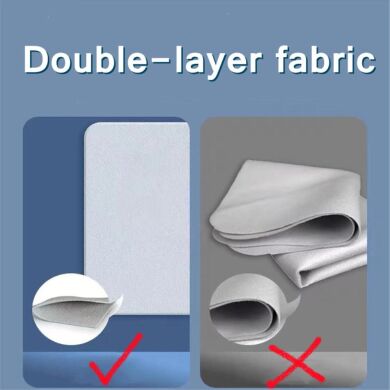 Серветка для дисплею Deexe Microfiber Cleaning Cloth - White