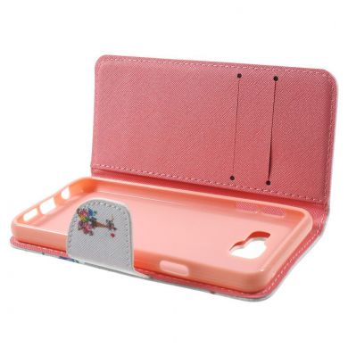 Чохол Deexe Color Wallet для Samsung Galaxy A3 2016 (A310), Eiffel Tower B