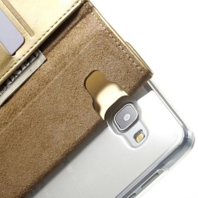 Чехол MERCURY Classic Flip для Samsung Galaxy A5 (2016) - Gold