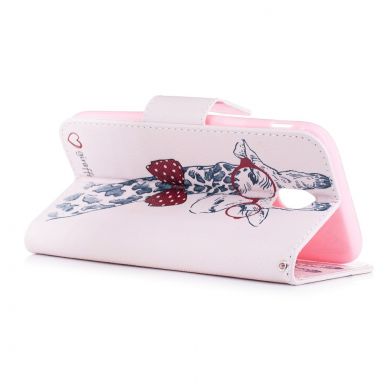 Чохол-книжка UniCase Color Wallet для Samsung Galaxy J3 2017 (J330) - Giraffe Pattern