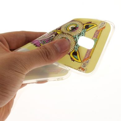 Силіконовий (TPU) чохол Deexe Life Style для Samsung Galaxy J3 2017 (J330)