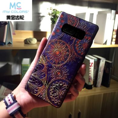 Силиконовый чехол UniCase Color для Samsung Galaxy Note 8 (N955) - Vintage Flowers