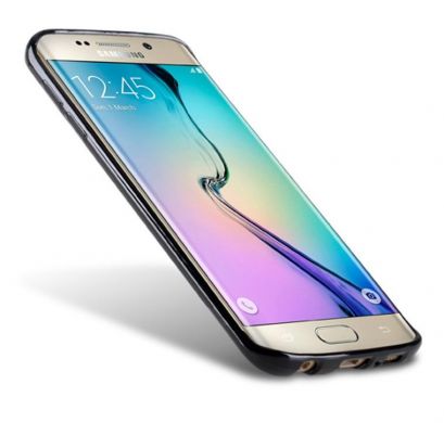 Силіконова накладка Melkco Poly Jacket для Samsung Galaxy S6 edge (G925) - Transparent
