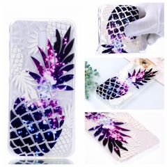 Силіконовий чохол UniCase 3D Diamond Pattern для Samsung Galaxy J6+ (J610), Purple Pineapple