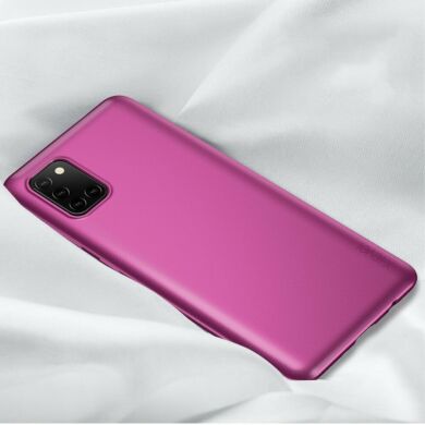 Силіконовий чохол X-LEVEL Matte для Samsung Galaxy A31 (A315) - Wine Red