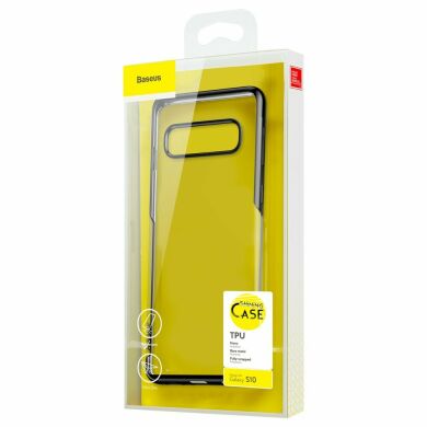 Силіконовий (TPU) чохол BASEUS Shining Series для Samsung Galaxy S10 (G973), Black