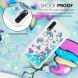 Силіконовий (TPU) чохол Deexe Fashion Glitter для Samsung Galaxy A50 (A505) / A30s (A307) / A50s (A507), Unicorns and Rainbow