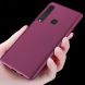 Силиконовый (TPU) чехол X-LEVEL Matte для Samsung Galaxy A9 2018 (A920) - Wine Red. Фото 4 из 7