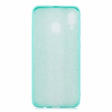 Силиконовый (TPU) чехол Deexe Matte Case для Samsung Galaxy M20 (M205) - Cyan