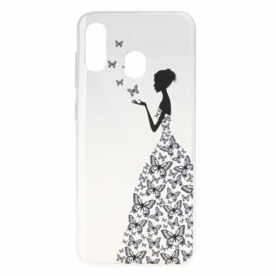 Силиконовый (TPU) чехол Deexe Pretty Glossy для Samsung Galaxy A10s (A107) - Beauty