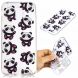 Силіконовий (TPU) чохол Deexe Pretty Glossy для Samsung Galaxy A6 2018 (A600) - Panda Pattern