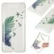 Силиконовый (TPU) чехол Deexe Pretty Glossy для Samsung Galaxy A80 (A805) - Feather. Фото 1 из 6