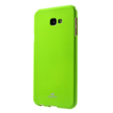 Силиконовый (TPU) чехол MERCURY Glitter Powder для Samsung Galaxy J4+ (J415) - Green