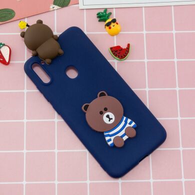 Силіконовий (TPU) чохол UniCase 3D Pattern для Samsung Galaxy A11 (A115) - Bear