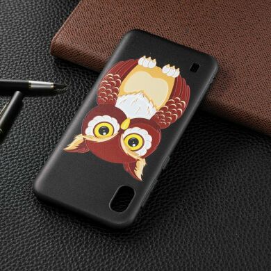 Силиконовый (TPU) чехол UniCase Color Style для Samsung Galaxy A10 (A105) - Brown Owl
