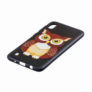 Силиконовый (TPU) чехол UniCase Color Style для Samsung Galaxy A10 (A105) - Brown Owl
