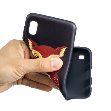 Силіконовий (TPU) чохол UniCase Color Style для Samsung Galaxy A10 (A105) - Brown Owl