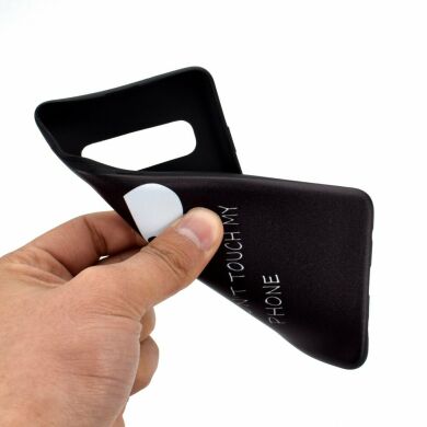 Силіконовий (TPU) чохол UniCase Color Style для Samsung Galaxy S10 (G973), Angry Face