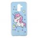 Силіконовий (TPU) Deexe LumiCase для Samsung Galaxy J8 2018 (J810) - Cute Unicorn