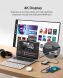 USB HUB Belkin 6 in 1 Multiport Dock (AVC008BTSGY) - Grey