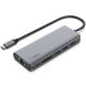 USB HUB Belkin 6 in 1 Multiport Dock (AVC008BTSGY) - Grey