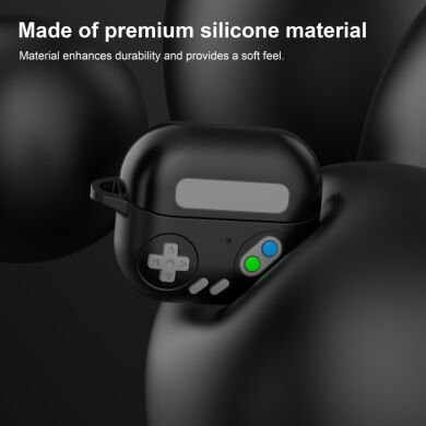 Защитный чехол Deexe Game Design для Samsung Galaxy Buds 3 Pro - Blackish Green