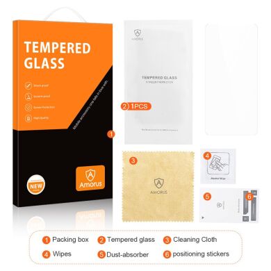 Защитное стекло AMORUS Ultra Clear для Samsung Galaxy A57 (A576)