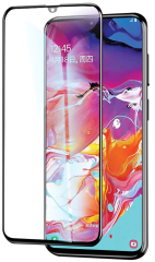 Защитное стекло Deexe 5D Full Glue для Samsung Galaxy A20s (A207) - Black