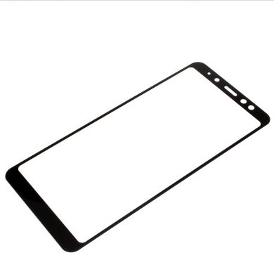 Захисне скло Deexe Full Coverage для Samsung Galaxy A8+ (A730) - Black