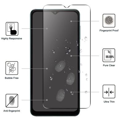 Защитное стекло Deexe Full Glue Coverage для Samsung Galaxy A04s (A047) - Black