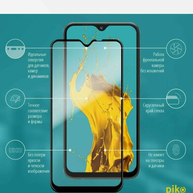 Захисне скло Piko Full Glue для Samsung Galaxy A10s (A107) - Black