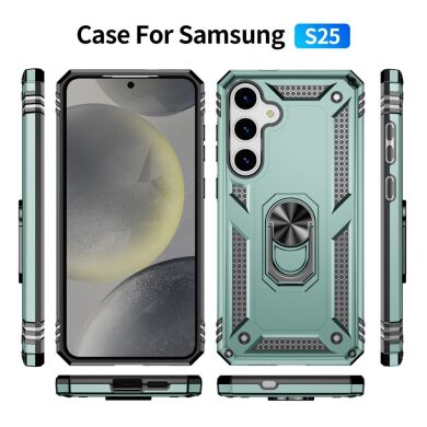 Захисний чохол Deexe Armor Case для Samsung Galaxy S25 (S931) - Gold